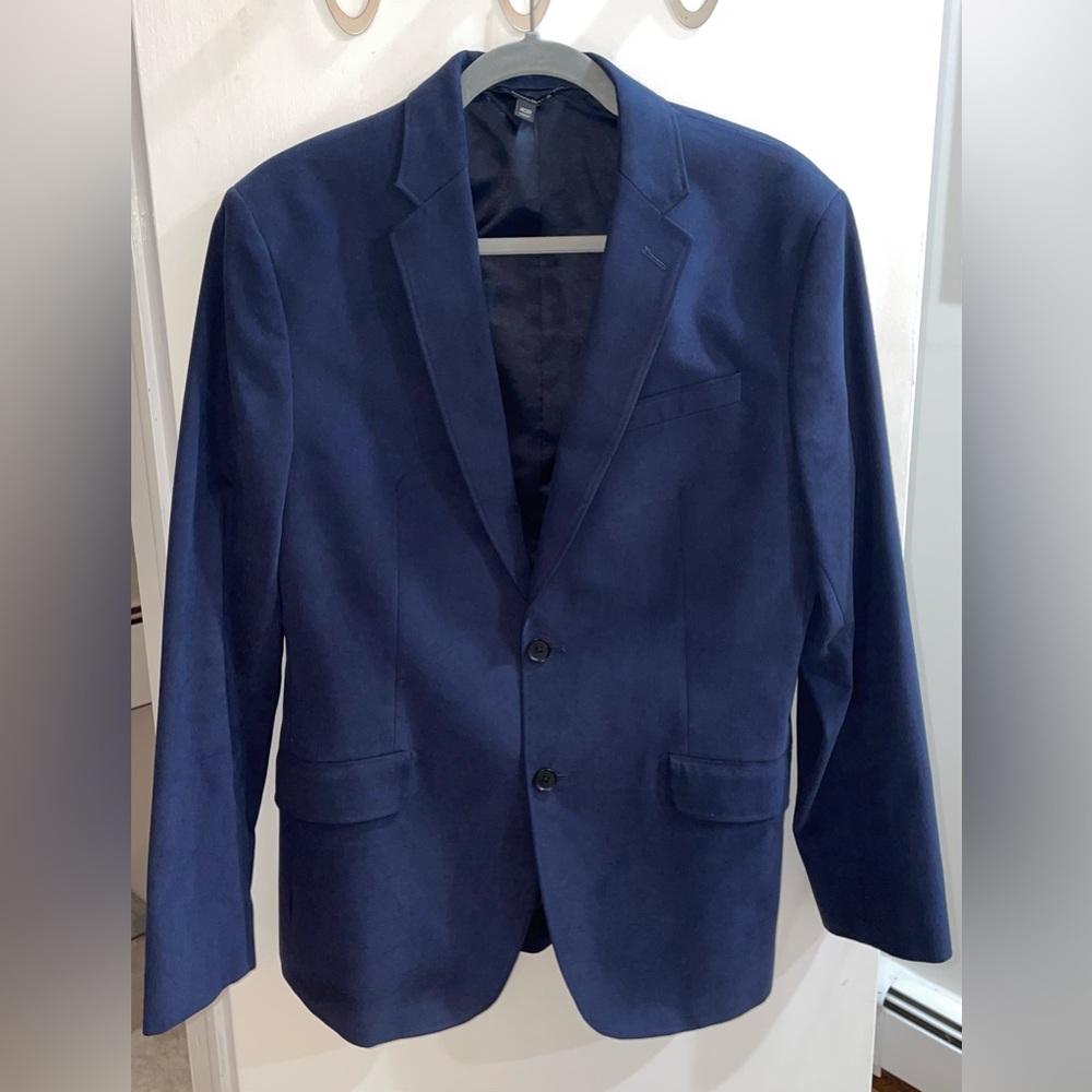 Banana Republic Navy Slim Fit Blazer